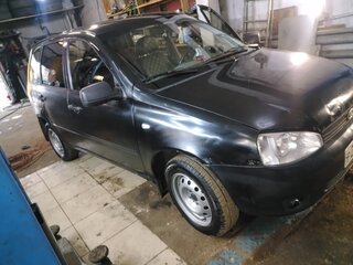 2011 Lada (ВАЗ) Kalina I, чёрный, 300000 рублей, вид 1