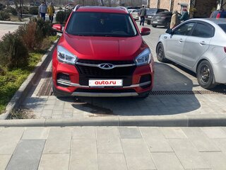 2021 Chery Tiggo 4 I Рестайлинг, красный, 1300000 рублей, вид 3