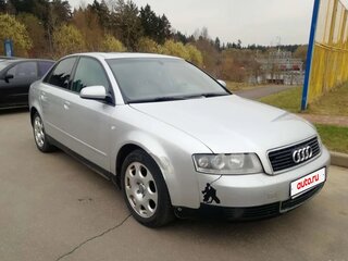2002 Audi A4 II (B6), серебристый, 460000 рублей, вид 4
