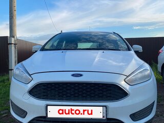 2016 Ford Focus III Рестайлинг, белый, 800000 рублей, вид 1