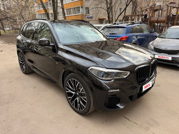 2019 BMW X5 30d IV (G05/G18), чёрный