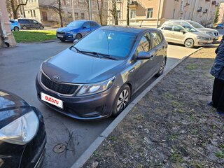 2013 Kia Rio III, серый, 610000 рублей, вид 2