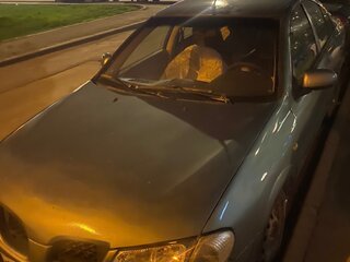 2002 Nissan Almera II (N16), серый, 350000 рублей, вид 2