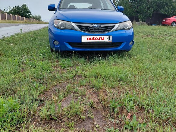 2007 Subaru Impreza III, синий, 850000 рублей - вид 1