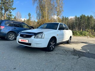 2018 Lada (ВАЗ) Priora I Рестайлинг, белый, 535000 рублей, вид 1
