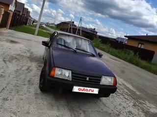 1999 Lada (ВАЗ) 2109, фиолетовый, 60000 рублей, вид 1