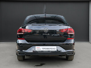 2020 Volkswagen Polo VI, чёрный, 1450000 рублей, вид 5