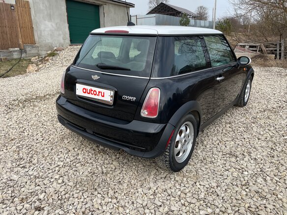 2005 Mini Hatch Cooper I (R50), чёрный, 650000 рублей - вид 3