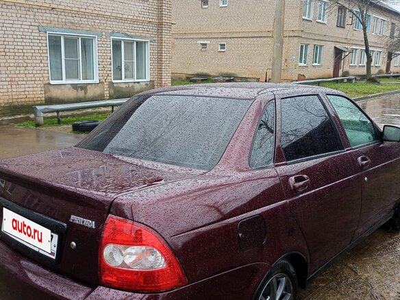 2011 Lada (ВАЗ) Priora I, красный - вид 3
