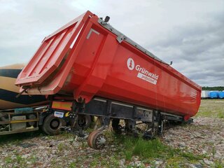 2024 Grunwald Полуприцеп самосвальный, красный, 1768500 рублей, вид 4