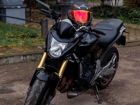 2008 Honda CB 600F Hornet, чёрный, 500000 рублей, вид 3