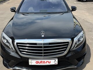 2015 Mercedes-Benz S-Класс 500 Long VI (W222, C217), чёрный, 3050000 рублей, вид 3