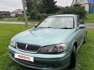 2001 Nissan Bluebird Sylphy I (G10), голубой, 275000 рублей, вид 1