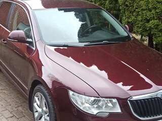 2012 Skoda Superb II, пурпурный, 1250000 рублей, вид 4