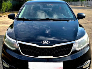 2016 Kia Rio III Рестайлинг, чёрный, 1200000 рублей, вид 3