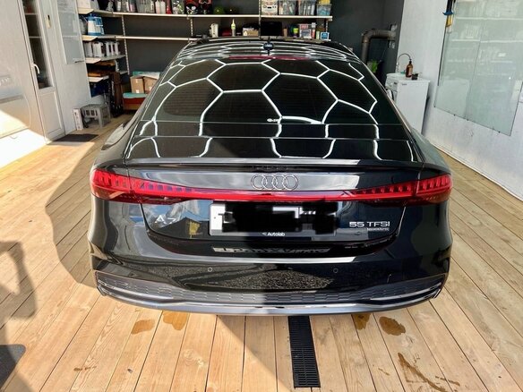 2021 Audi A7 55 TFSI II (4K), чёрный, 5800000 рублей - вид 1