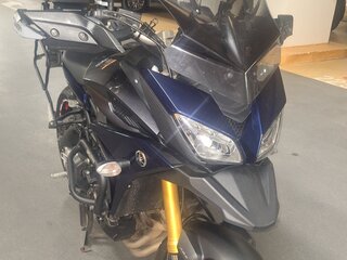 2015 Yamaha MT-09 Tracer (FJ-09), серый, 610000 рублей, вид 3