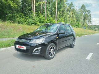 2013 Lada (ВАЗ) Kalina II, чёрный, 470000 рублей, вид 3