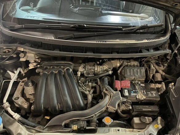 2008 Nissan Note I Рестайлинг, чёрный, 450000 рублей - вид 10