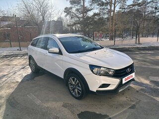 2020 Lada (ВАЗ) Vesta SW Cross I, белый, 1500000 рублей, вид 2