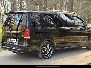 2020 Mercedes-Benz V-Класс Long 220 d длинный III (W447) Рестайлинг, чёрный, 5450000 рублей, вид 3
