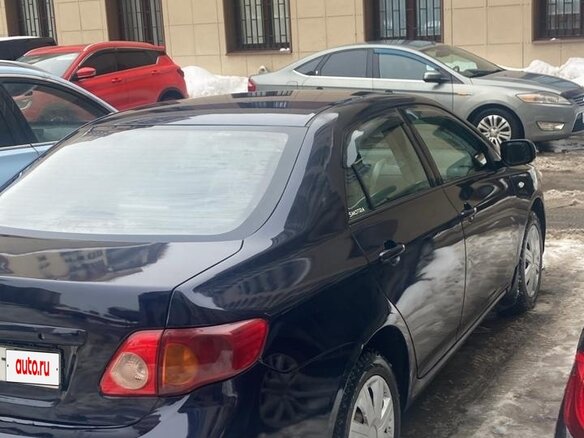 2008 Toyota Corolla AMT X (E140, E150), синий, 480000 рублей - вид 1