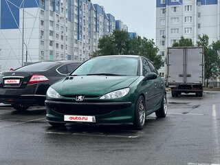 2004 Peugeot 206, зелёный, 209000 рублей, вид 1