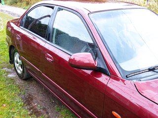 2007 Kia Spectra I Рестайлинг 2, красный, 280000 рублей, вид 5