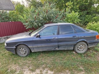 1988 Audi 80 IV (B3), синий, 81000 рублей, вид 3
