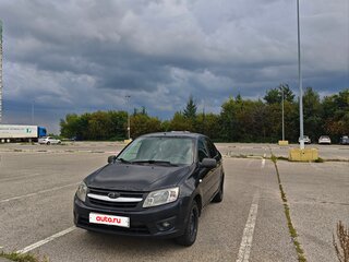 2013 Lada (ВАЗ) Granta I, чёрный, 255000 рублей, вид 2