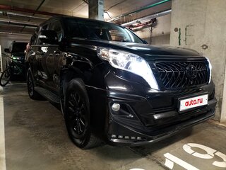 2015 Toyota Land Cruiser Prado 150 Series Рестайлинг 1, чёрный, 3980000 рублей, вид 5