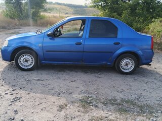 2006 Renault Logan I, синий, 180000 рублей, вид 5