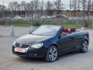 2007 Volkswagen Eos I, чёрный, 1225000 рублей, вид 2