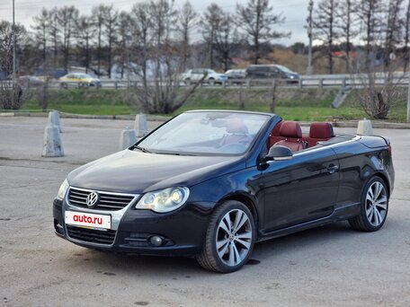 2007 Volkswagen Eos I, чёрный, 1250000 рублей, вид 2