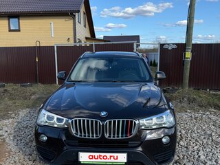 2014 BMW X3 28i xDrive II (F25) Рестайлинг, коричневый, 2360000 рублей, вид 4