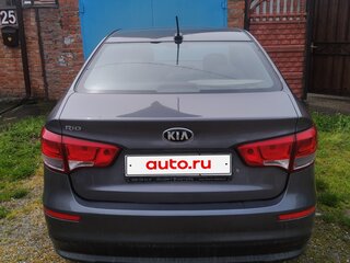 2017 Kia Rio III Рестайлинг, серый, 1000000 рублей, вид 5