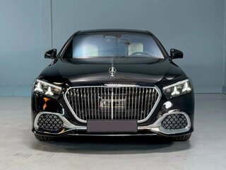 2026 Mercedes-Benz Maybach S-Класс 580 II (Z223) Рестайлинг, чёрный, 38500000 рублей, вид 3