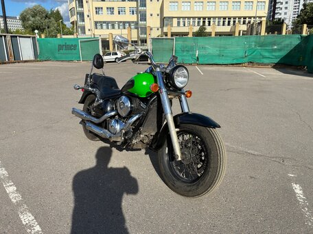 2004 Kawasaki VN800 Vulcan, чёрный, 310000 рублей, вид 1
