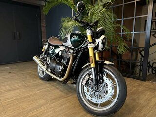 2026 Triumph Speed Twin, зелёный, 2500000 рублей, вид 2