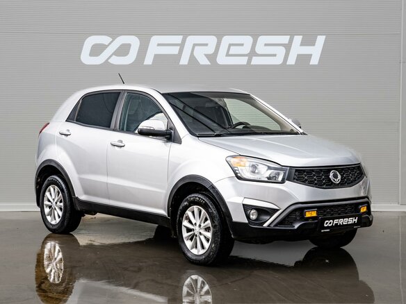 2014 SsangYong Actyon II Рестайлинг, серебристый, 1240000 рублей