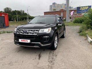 2018 Ford Explorer V Рестайлинг 2, чёрный, 3500000 рублей, вид 3