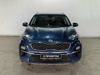 2019 Kia Sportage IV Рестайлинг, синий, 1879000 рублей, вид 2