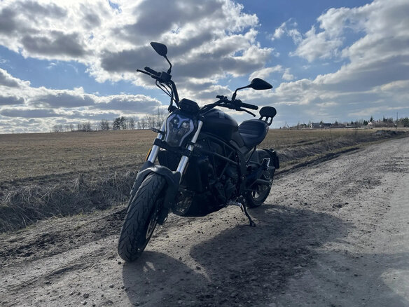 2024 Benelli 502 C, чёрный, 470000 рублей - вид 4