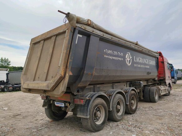 2021 Grunwald Полуприцеп самосвальный, серый, 1376000 рублей - вид 2