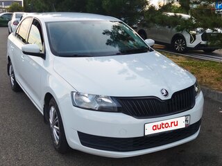 2017 Skoda Rapid I Рестайлинг, белый, 1150000 рублей, вид 3