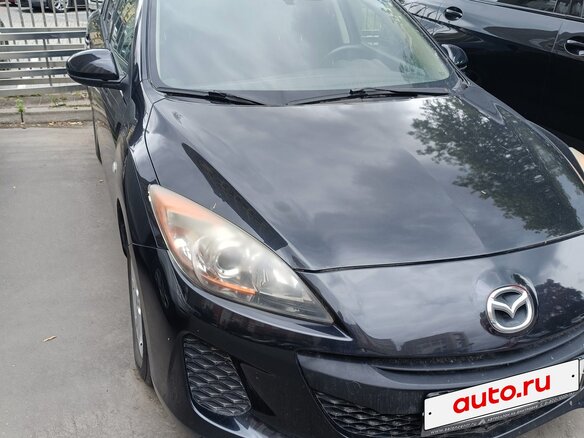 2013 Mazda 3 II (BL) Рестайлинг, чёрный, 900000 рублей - вид 2