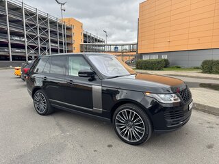 2021 Land Rover Range Rover IV Рестайлинг, чёрный, 5600000 рублей, вид 4