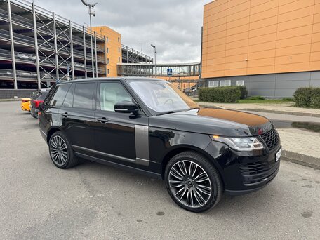 2021 Land Rover Range Rover IV Рестайлинг, чёрный, 5400000 рублей, вид 4
