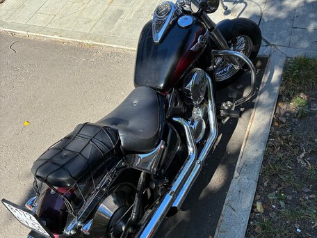 1997 Kawasaki VN800 Vulcan, чёрный, 350000 рублей, вид 4