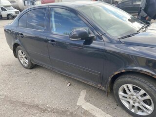 2011 Skoda Octavia II (A5) Рестайлинг, чёрный, 510000 рублей, вид 2